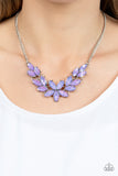 Ethereal Efflorescence - Purple Necklace