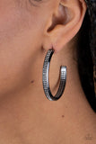 Flash Freeze - Black Earring