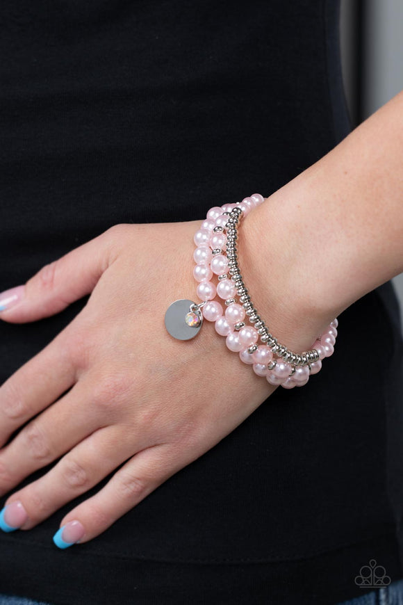 Pearly Professional - Pink Bracelet