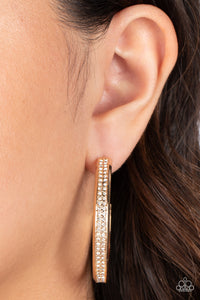 Flash Freeze - Gold Earring