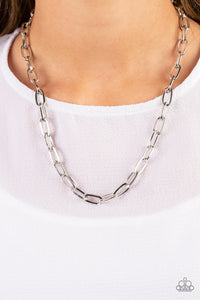 Boston Backdrop - Silver Necklace