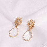 Stellar Shooting Star - Gold Earring