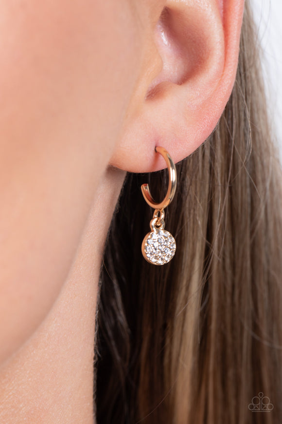 Bodacious Ballroom - Gold Earring