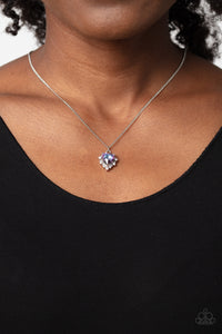 Be Still My Heart - Purple Necklace