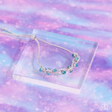 Intertwined Illusion - Blue Bracelet