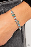 Intertwined Illusion - Blue Bracelet