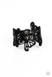 Butterfly Breeze - Black Bracelet