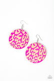 Catwalk Safari - Pink Earring