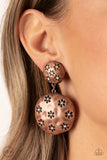 Industrial Fairytale - Copper Clip On Earring