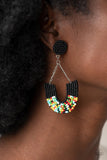 Make it RAINBOW - Black Earring