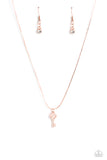 LOVE-Locked - Rose Gold Necklace