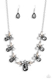 Explosive Effulgence - Silver Necklace