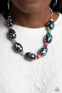 No Laughing SPLATTER - Multi Necklace