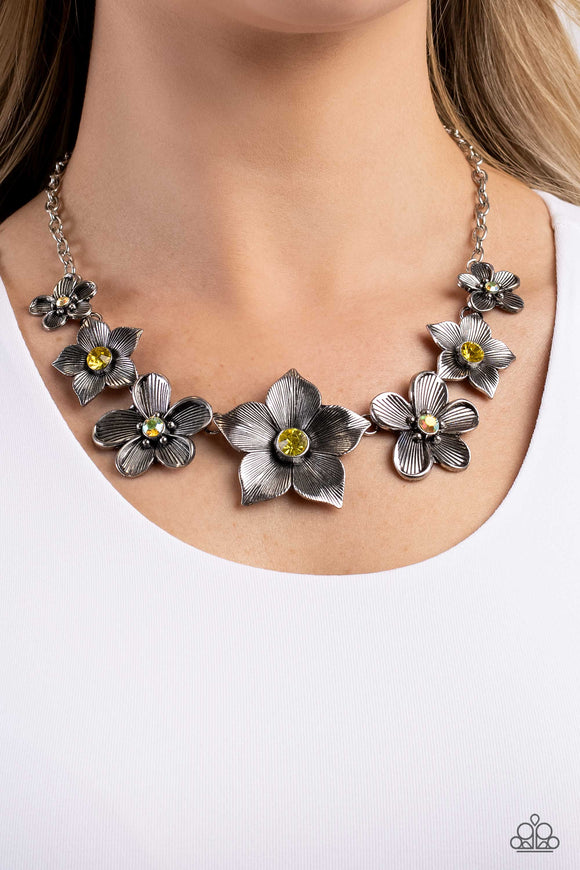 Free FLORAL - Yellow Necklace