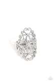 Fabulous Filigree - White Ring