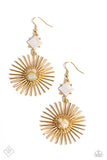 Seize the Sunburst - Gold Earring