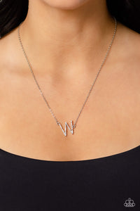 INITIALLY Yours - W - White Necklace