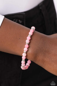 Ethereally Earthy - Pink Bracelet