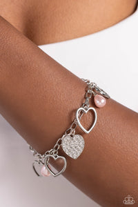 GLOW Your Heart - Pink Bracelet