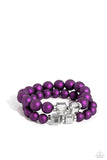 Shopaholic Showdown - Purple Bracelet