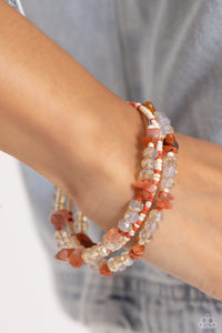 Notoriously Nuanced - Orange Bracelet