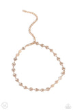 Fluttering Festival - Rose Gold Necklace