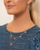 Butterfly Beacon - Rose Gold Necklace