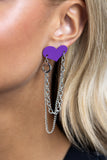 Altered Affection - Purple Earring