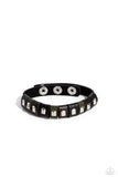 Unabashedly Urban - Black Bracelet