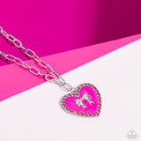 Romantic Gesture - Pink Necklace