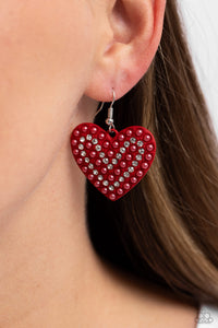 Romantic Reunion - Red Earring