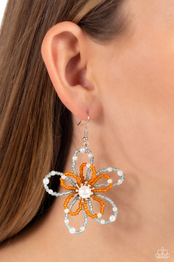 PEARL Crush - Orange Earring
