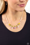 World GLASS Wonder - Purple Necklace