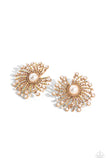 Fancy Fireworks - Gold Earring