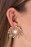 Fancy Fireworks - Gold Earring