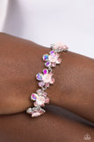 Floral Frenzy - Pink Bracelet