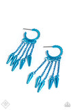 Piquant Punk - Blue Earring