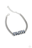 Faithful Finish - Blue Bracelet