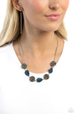 Druzy Demand - Silver Necklace