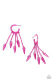 Piquant Punk - Pink Earring