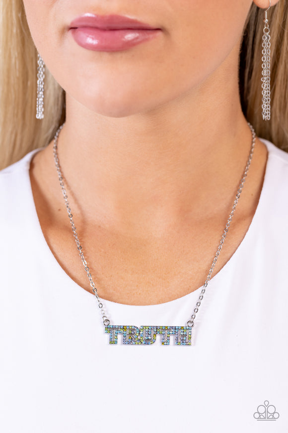 Truth Trinket - Blue Necklace