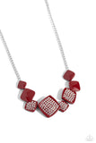 Twinkling Tables - Red Necklace