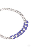 CURB Craze - Blue Necklace