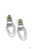 Dangling Art Deco - Multi Earring