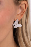 Butterfly Beholder - Silver Earring