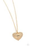 Elevated Embrace - Gold Necklace