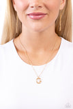 Leave Your Initials - Gold - G Necklace