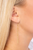 Leave Your Initials - Gold - P Necklace