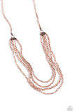 Candescent Cascade - Copper Necklace