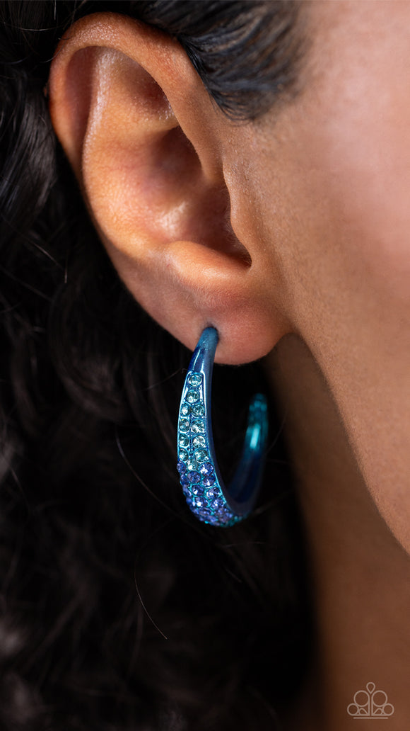 Obsessed with Ombré - Blue Earring